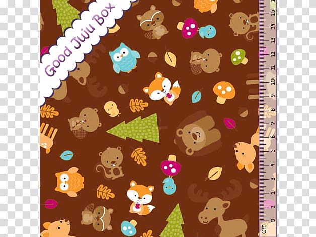 Textile Woodland Deer Moose Forest, Happy Camper transparent background PNG clipart