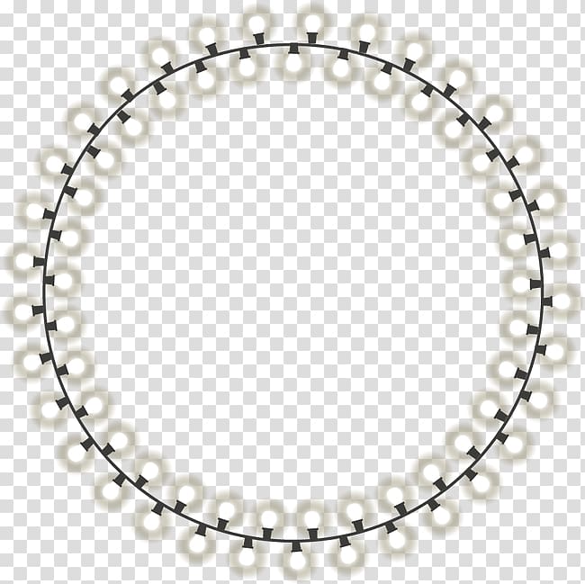 Yellow White , Cool light ring transparent background PNG clipart