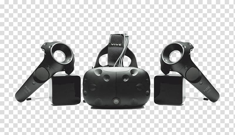 HTC Vive Oculus Rift Virtual reality headset Virtual world, HTC vive transparent background PNG clipart