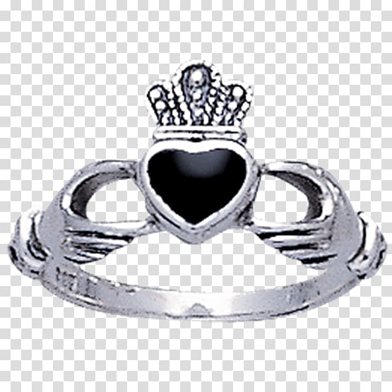 Claddagh ring Body Jewellery Silver Bronze, Claddagh Ring transparent background PNG clipart