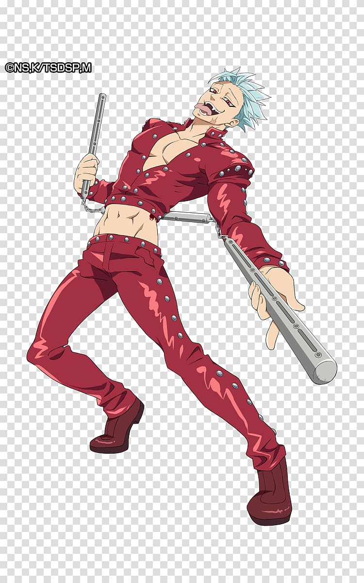 Meliodas The Seven Deadly Sins Greed, banned transparent background PNG clipart