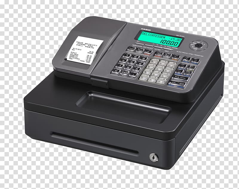 Cash register Casio Trade Sales Point of sale, CASSIO transparent background PNG clipart