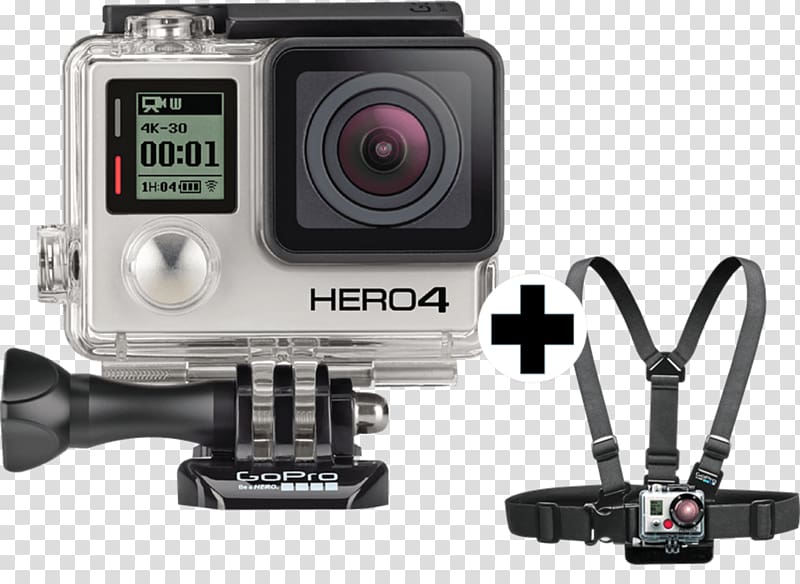 GoPro HERO4 Black Edition GoPro HERO4 Silver Edition Action camera, GoPro transparent background PNG clipart