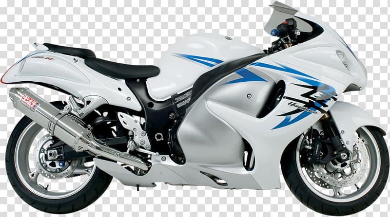 Exhaust system Suzuki Hayabusa Yoshimura Motorcycle, suzuki transparent background PNG clipart