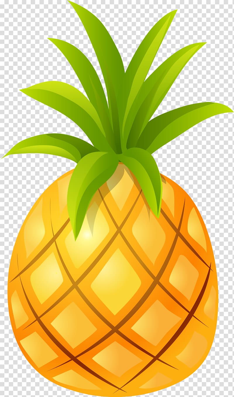 Auglis Fruit Peach Illustration, Hand painted yellow pineapple transparent background PNG clipart