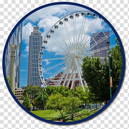 Centennial Olympic Park Southern United States Tourist attraction Recreation Hotel, ferris wheel transparent background PNG clipart