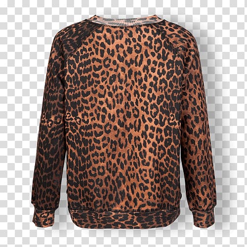 Leopard Sleeve Animal print Blouse Cotton, leopard transparent background PNG clipart