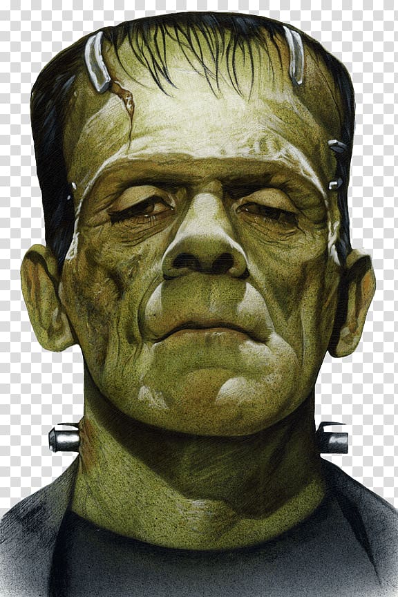 Frankenstein's monster , Frankenstein Face Close Up transparent background  PNG clipart | HiClipart