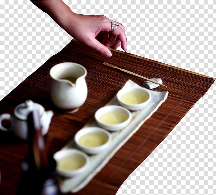 Xinyang Maojian tea Yum cha Longjing tea Japanese tea ceremony, Tea tea set transparent background PNG clipart