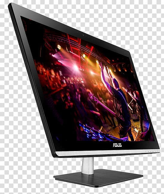 LED-backlit LCD Intel HD, UHD and Iris Graphics All-in-one ASUS, intel transparent background PNG clipart