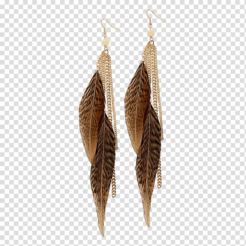 Earring Jewellery, Feather Earrings transparent background PNG clipart