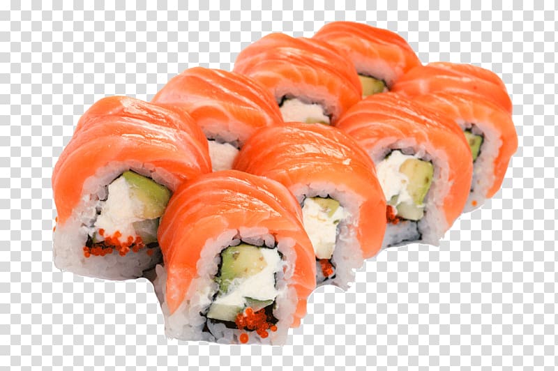 Sushi Makizushi Sashimi California roll Salmon, Sashimi Sushi transparent background PNG clipart