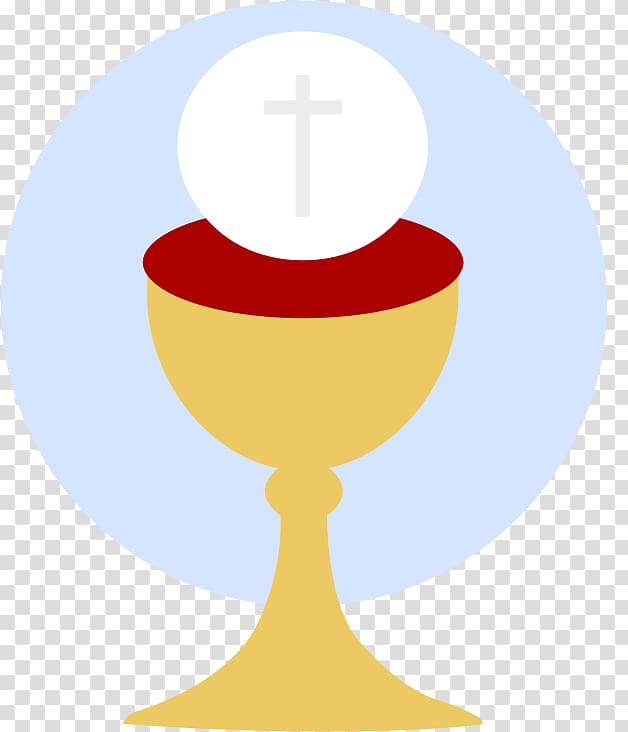yellow chalice illustration, First Communion Eucharist Baptism, holy communion transparent background PNG clipart
