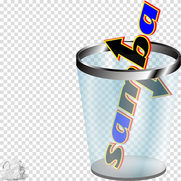 plastic Recycling bin Arch Linux Samba, linux transparent background PNG clipart