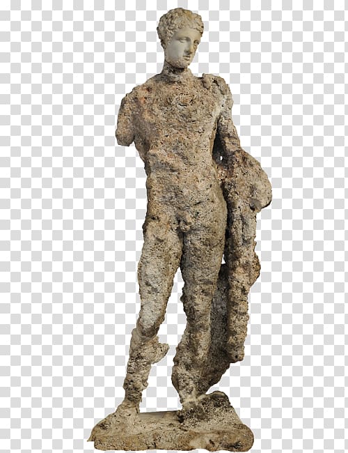 Antikythera wreck Antikythera Ephebe Marble sculpture Statue, archaeologist transparent background PNG clipart