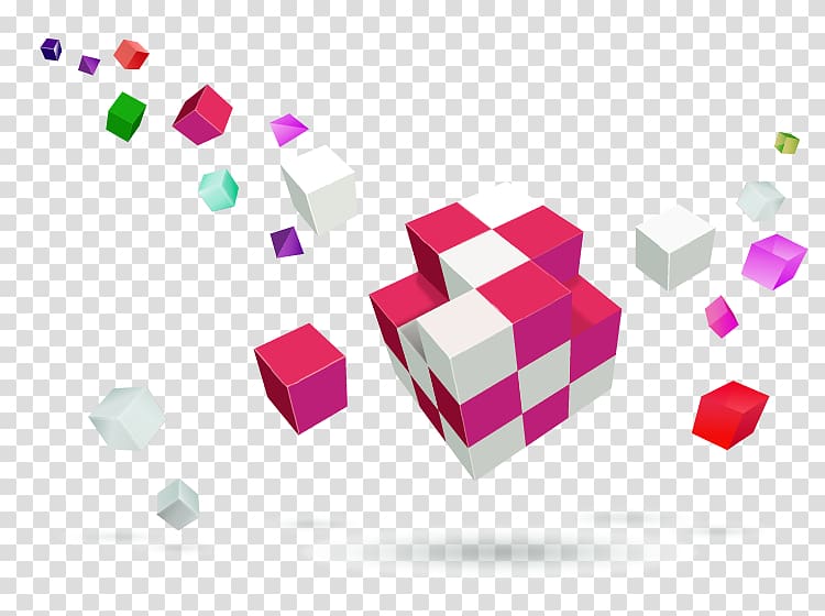 Rubiks Cube Vecteur, Colorful Cube transparent background PNG clipart