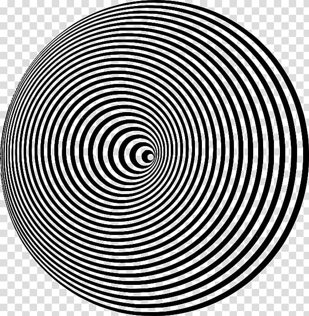 Optical illusion Optics Circle Eye, circle transparent background PNG clipart
