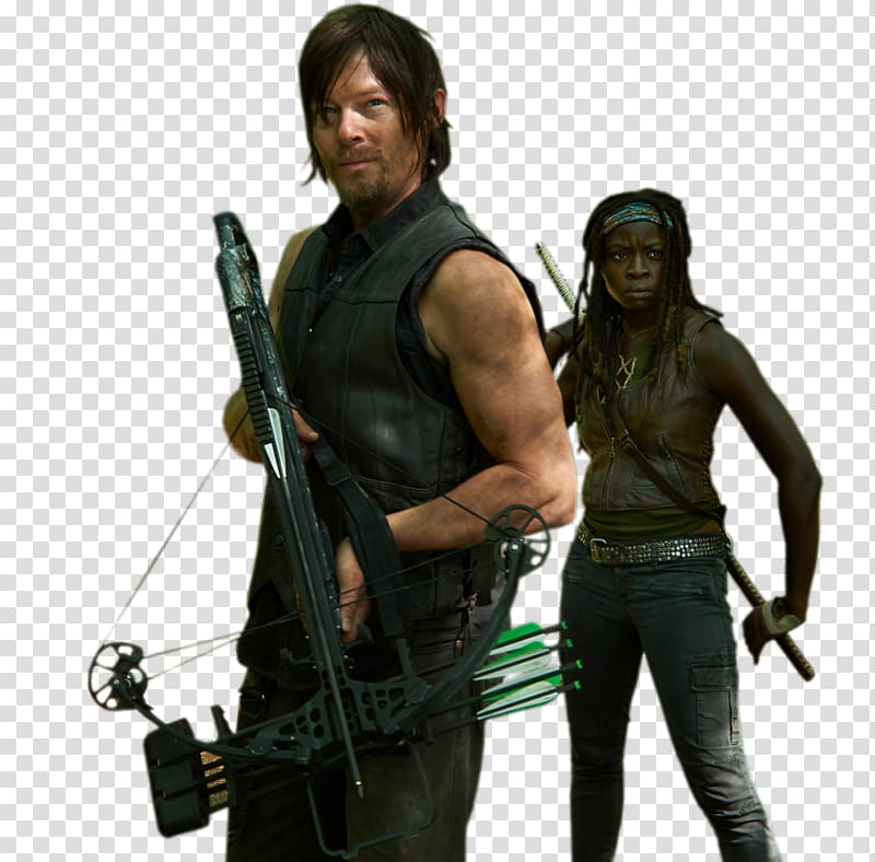 The Walking Dead: Michonne Daryl Dixon Rick Grimes, TWD transparent background PNG clipart