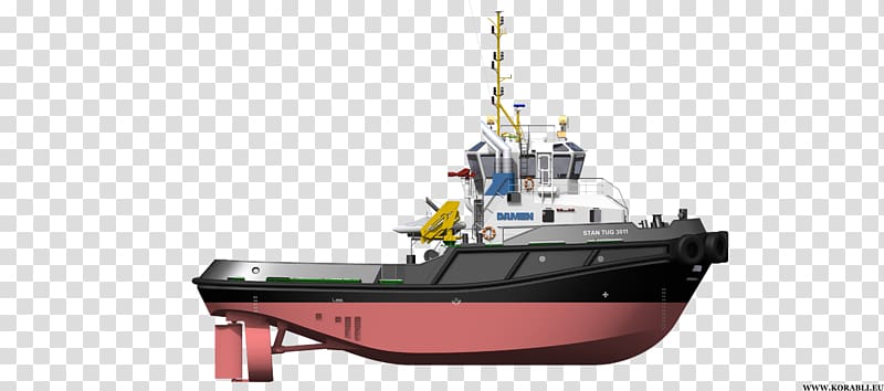 Fishing trawler Tugboat Water transportation Ship Damen Group, Ship transparent background PNG clipart