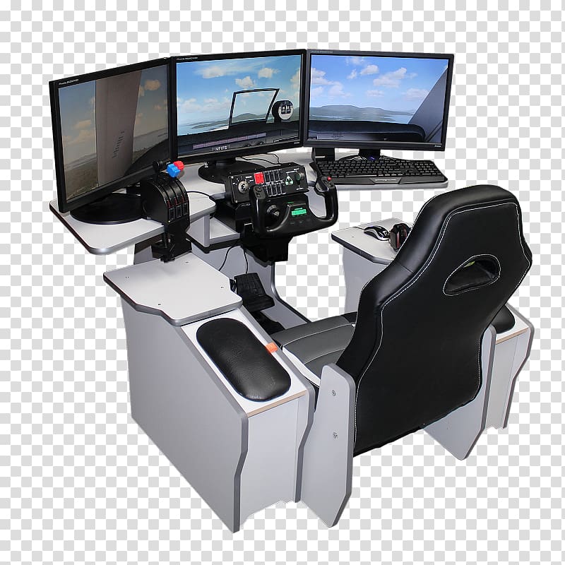 Flight simulator X-Plane Cockpit Simulation, tables and chairs transparent background PNG clipart