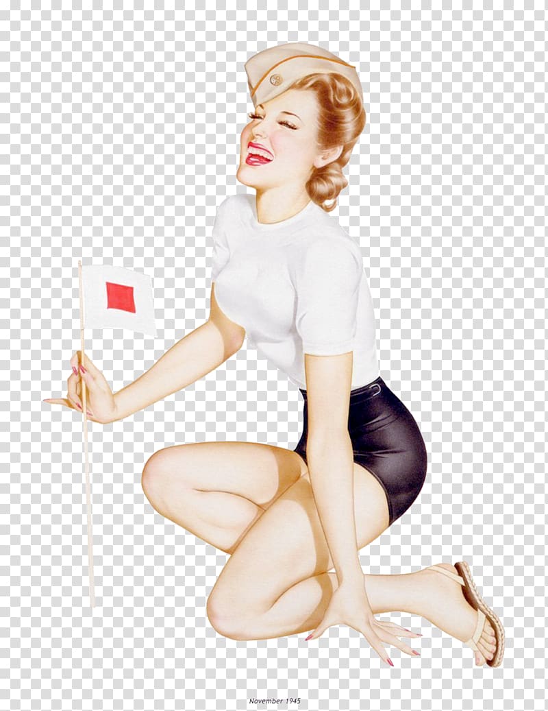 Pearl Frush Pin-up girl Artist Female Esquire, pin up transparent background PNG clipart