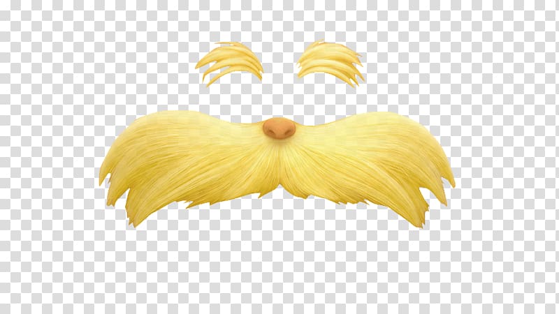 The Lorax Moustache Drawing , dr seuss transparent background PNG clipart