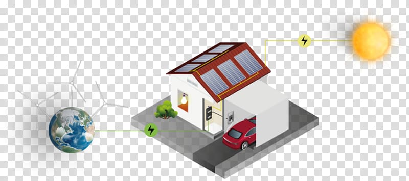 Cohere EVBox Energy House Technology, solar house transparent background PNG clipart