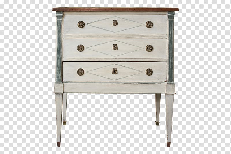 Bedside Tables Chest of drawers Chiffonier, Queen Anne Style Furniture transparent background PNG clipart