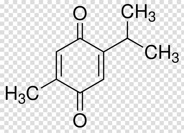 Chemistry Chemical formula Molecule Chemical compound Chemical substance, Thymoquinone transparent background PNG clipart