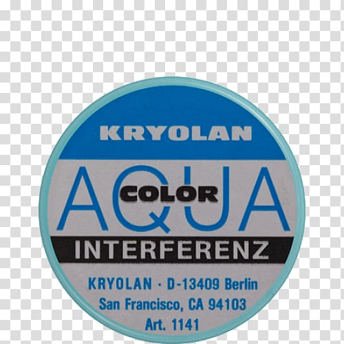 Kryolan Cosmetics Color Light Eyelash extensions, aquacolor transparent background PNG clipart