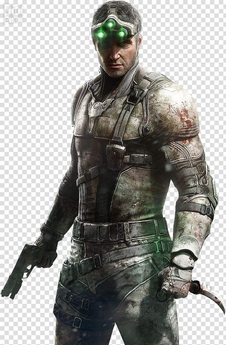 Tom Clancy\'s Splinter Cell: Blacklist Tom Clancy\'s Splinter Cell: Double Agent Sam Fisher Xbox 360, cell transparent background PNG clipart