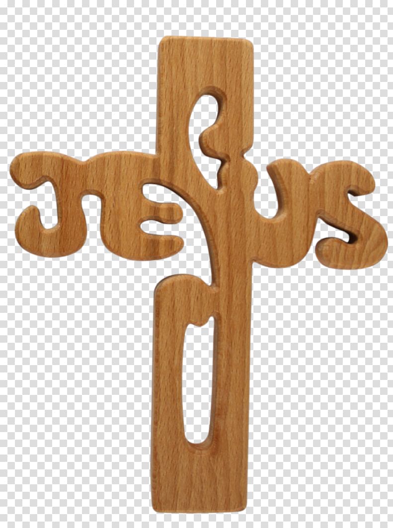 Wood Christian cross Crucifix Symbol, cross jesus transparent background PNG clipart