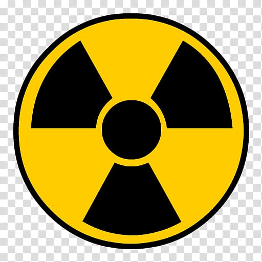 Radioactive decay Radioactive contamination Sticker Hazard symbol Radiation, radiation transparent background PNG clipart