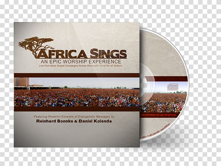 Africa Sings (Live Worship from African Crusades with Reinhard Bonnke and Daniel Kolenda) CfaN Worship Apple Music Christianity, Worship Supplies transparent background PNG clipart