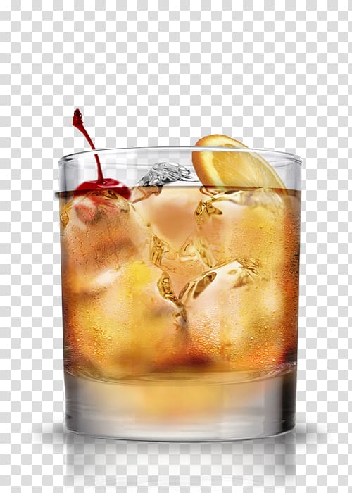 clear drinking glass with fruits, Cocktail Sea Breeze Rum and Coke Black Russian Whiskey sour, old fashioned transparent background PNG clipart