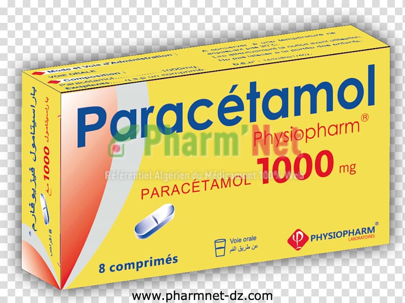 Acetaminophen Algeria Pharmaceutical drug Tramadol Saidal, paracetamol transparent background PNG clipart