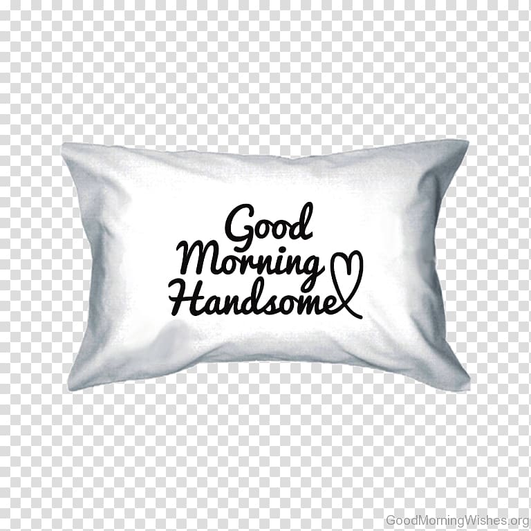 Throw Pillows Cushion Case Love, good morning transparent background PNG clipart