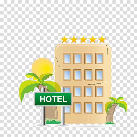 brown hotel , Hotel Accommodation Resort Travel, Five-star hotel transparent background PNG clipart