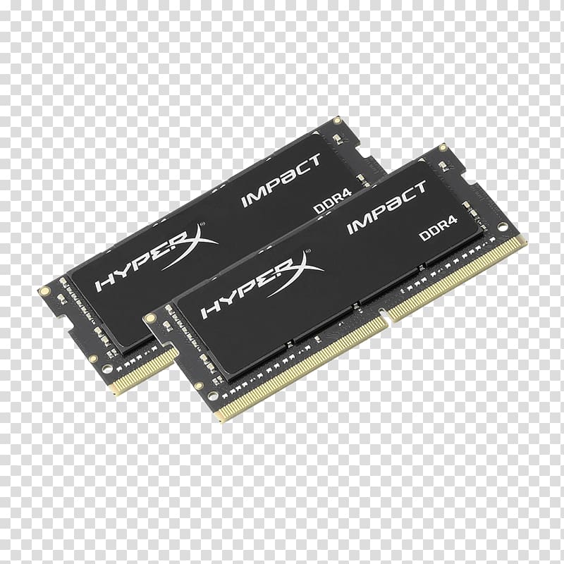 Laptop SO-DIMM DDR4 SDRAM Kingston Technology, ram transparent background PNG clipart