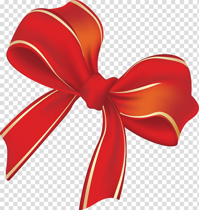 Ribbon Red Gift Icon, Bow transparent background PNG clipart