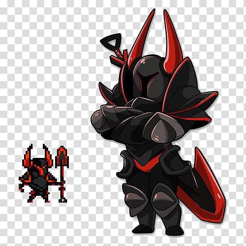 Shovel Knight Minecraft Black knight Yacht Club Games, Cute Knight Design transparent background PNG clipart