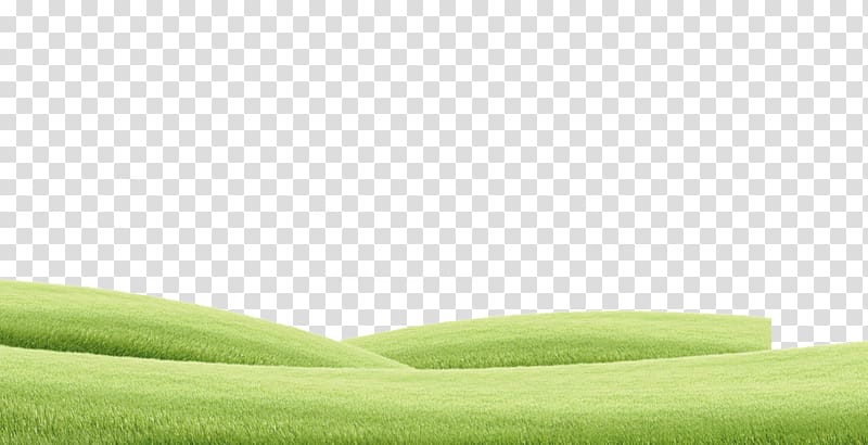 Lawn Green Grassland Angle, Cartoon green mountain meadow transparent background PNG clipart