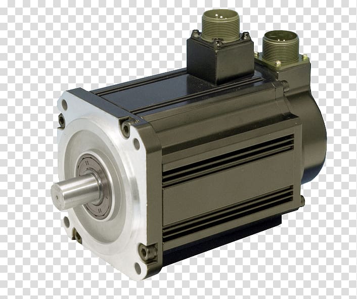 Electric motor Servomotor Servomechanism Rotary encoder, servo motor transparent background PNG clipart