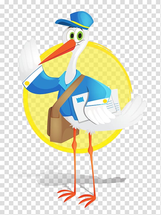 Crane Duck Cartoon , crane transparent background PNG clipart