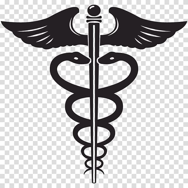 Caduceus logo, Staff of Hermes Snake Medicine Symbol, creativity transparent background PNG clipart
