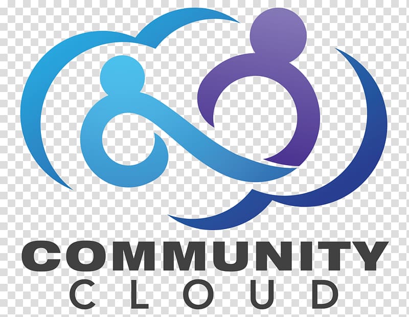 Logo Community cloud Organization Brand Trademark, Cloud logo transparent background PNG clipart