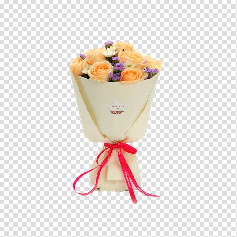 Champagne rosxe9 Champagne rosxe9 Flower bouquet, Champagne Rose transparent background PNG clipart