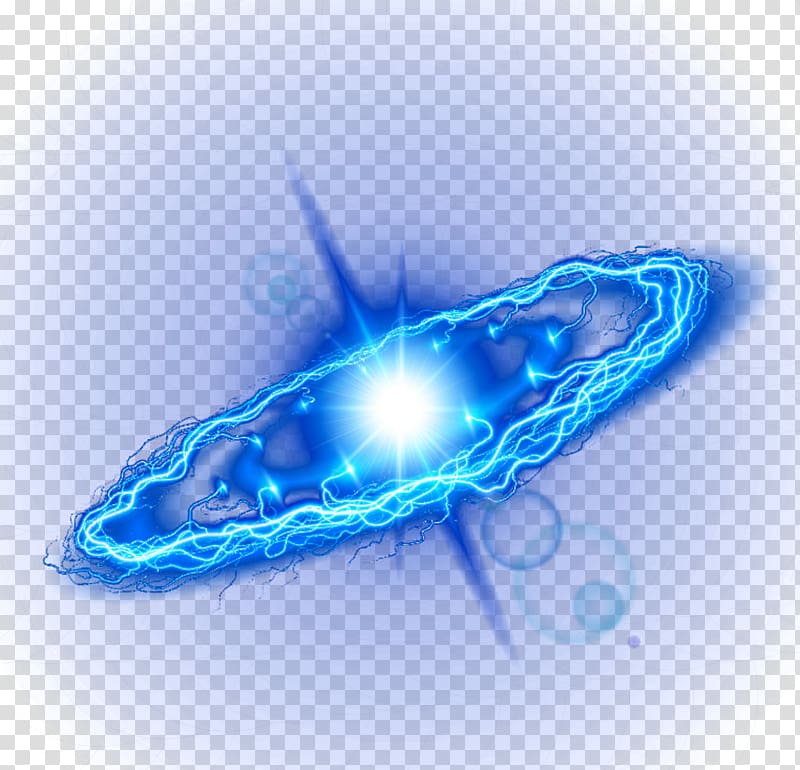 lightning blue light effect transparent background PNG clipart