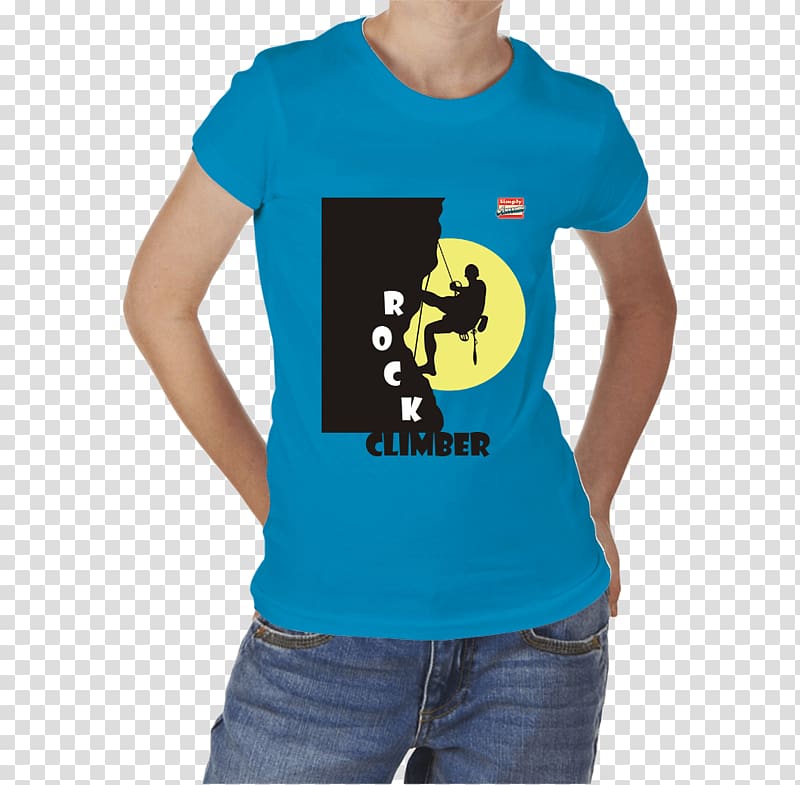T-shirt Paper Smiley Mountain sport Printing, Rock Climbing Store transparent background PNG clipart