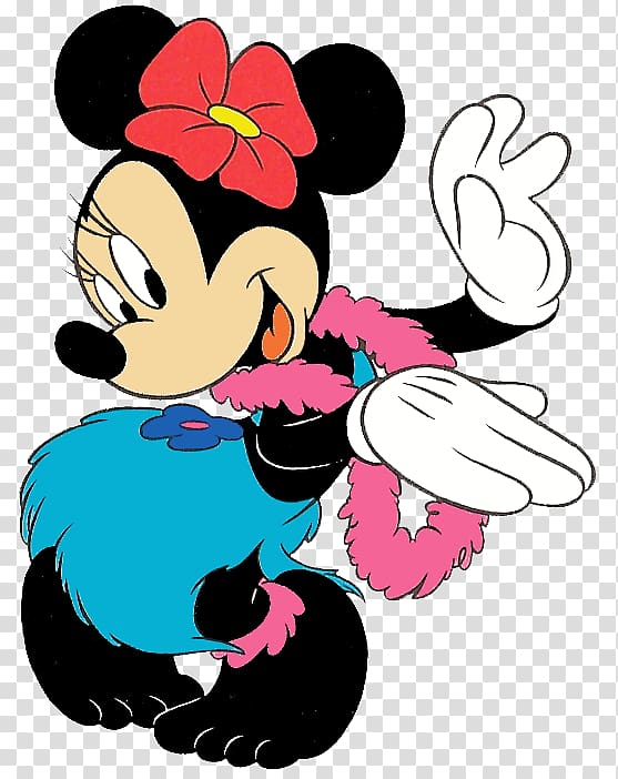 Minnie Mouse Mickey Mouse Figaro Hula , minnie mouse transparent background PNG clipart